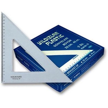 YILDIZLAR 45-45-90 TEK CETVEL 21 CM