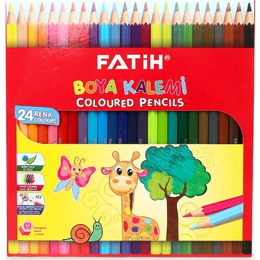 FATİH 24 LÜ TAM BOY KURU KALEM YENİ NESİL