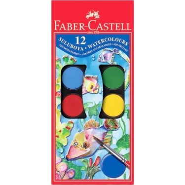 FABER CASTEL 12 Lİ SULU BOYA