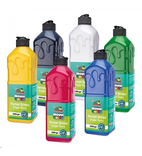 NOVACOLOR 500 GR PARMAK BOYA