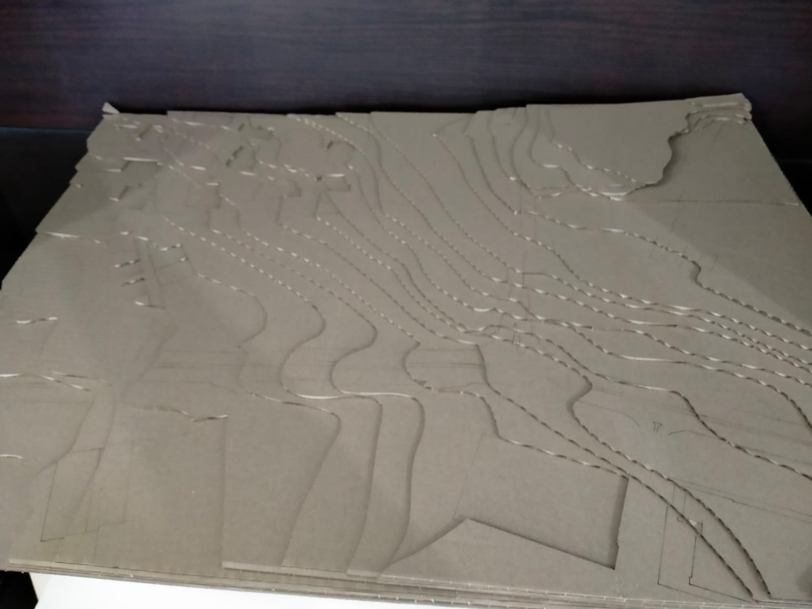 PROJE 4 ARAZİ 2 MAKET 500 ÖLÇEK