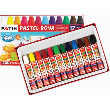 FATİH 12 Lİ YAĞLI PASTEL BOYA YENİ NESİL