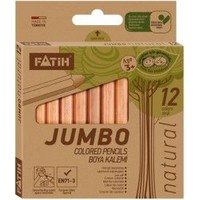 FATİH NATURAL 12 Lİ JUMBO KURU BOYA